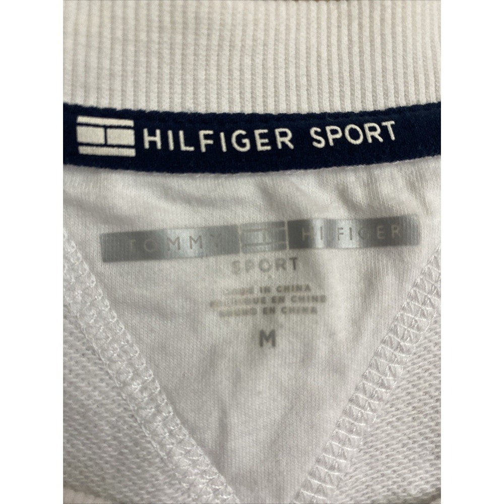 Tommy Hilfiger Sport Women's MultColor Embroidered Logo Sweatshirt Size Medium - Picture 2 of 9